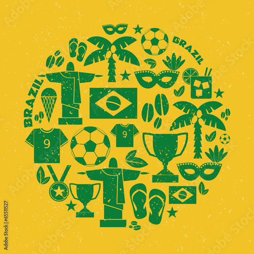 Brazil Icons Collection