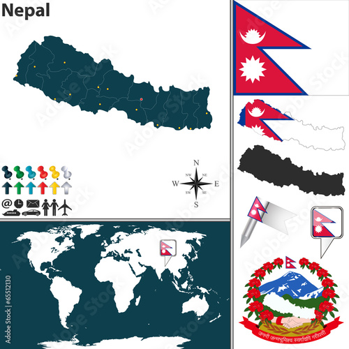 Map of Nepal