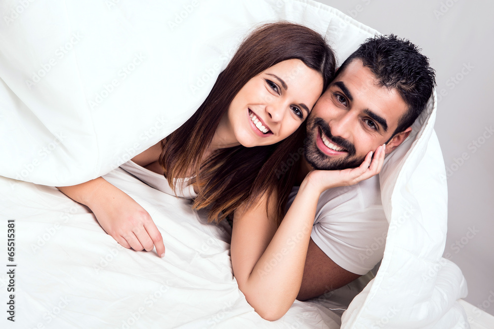 Couple in bed Couple in bed