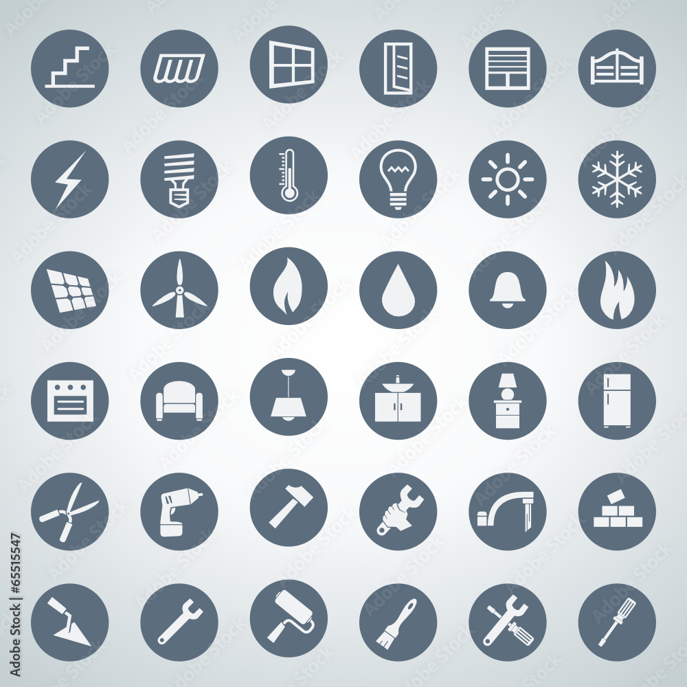 home icon set 002