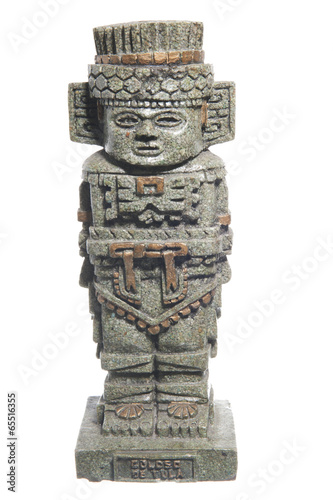 Maya statue