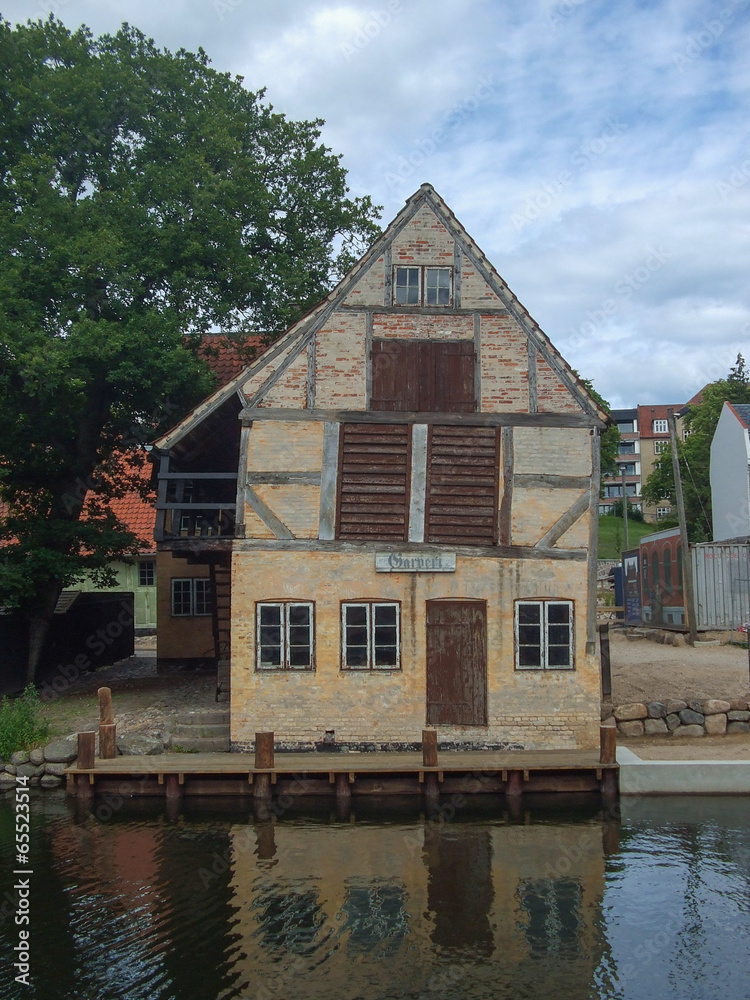 Obraz premium Aarhus Old Town in Denmark