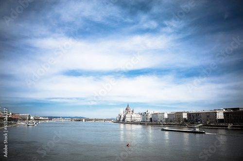 building of Parliament in Budapest