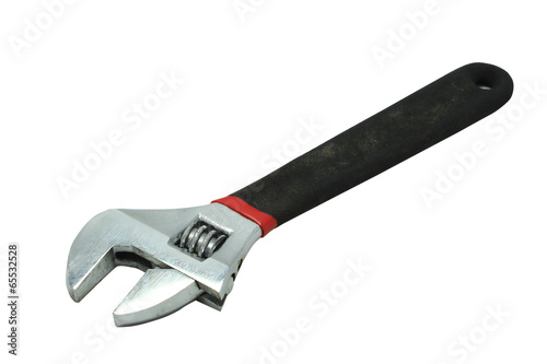 steel pliers on white background