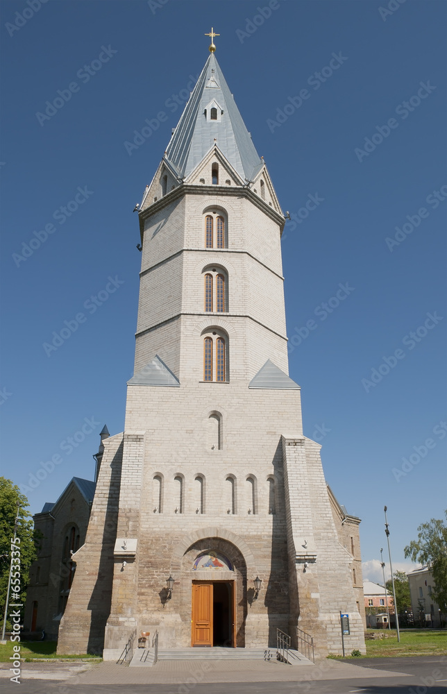 Александровская лютеранская церковь в Нарве. Эстония
