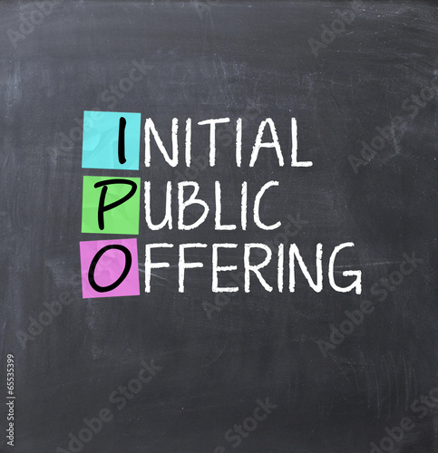 initial public offering or listing
