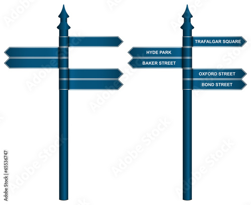 London City Signboards Template