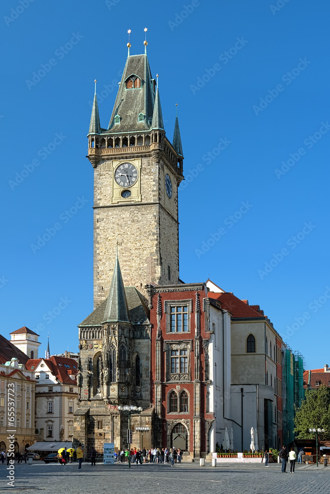 Old Town City Hall in Prague, Czech Republic