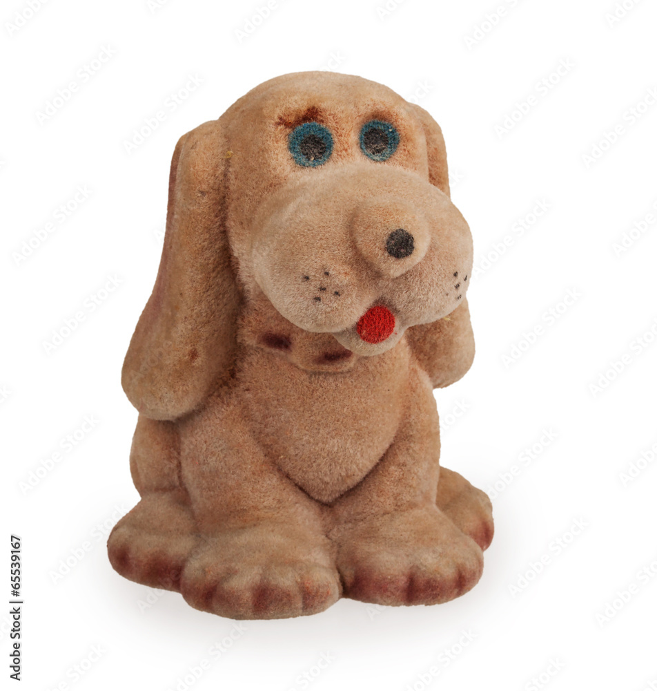 Fototapeta premium old dog toy