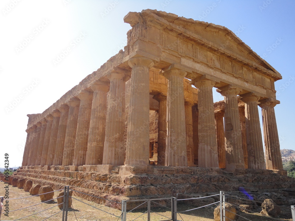Fototapeta premium TEMPIO DELLA CONCORDIA (agrigento)