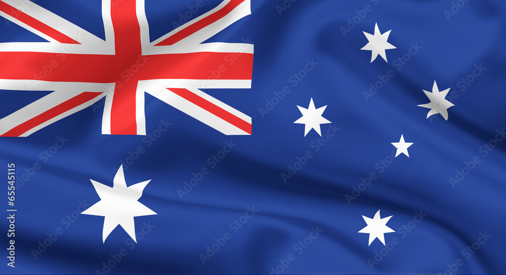 Fototapeta premium Flag of Australia