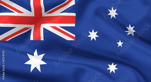 Flag of Australia photo