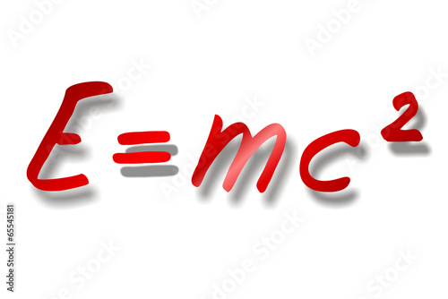 E=mc2 - Formel photo