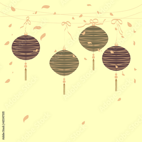 Chinese Lantern Background