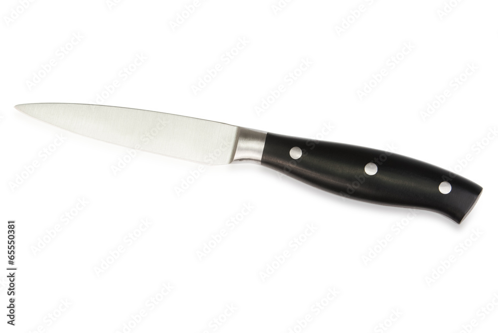 Kitchen knife isolated on a white background Kitchen knife isolated on a white background