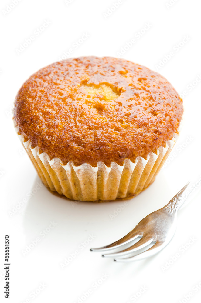 Banana muffin cake