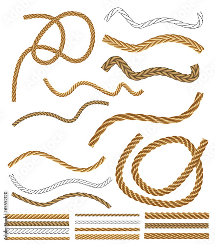 Vector Rope Brushes - with brush library