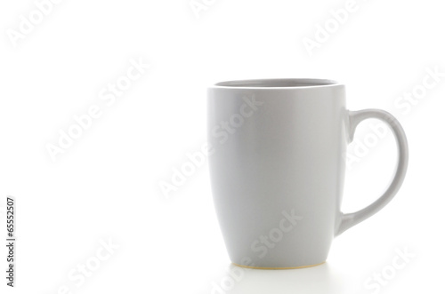 Mug isolated on white