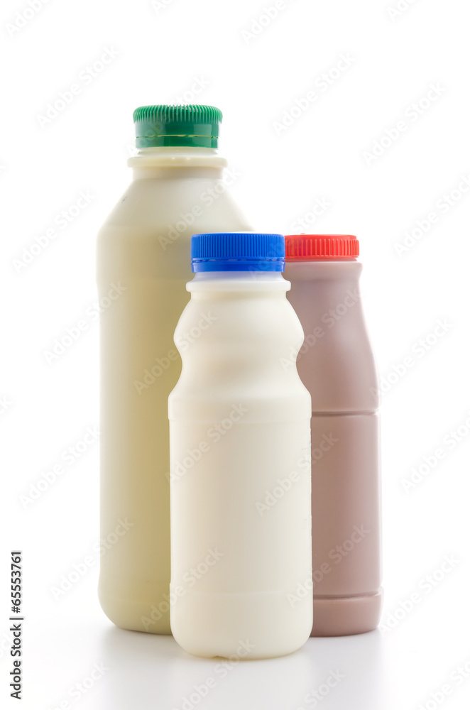 Milk isolated white background Milk isolated white background