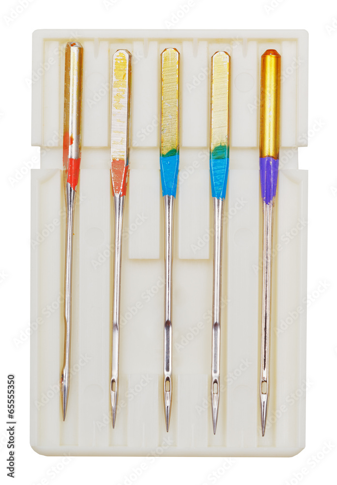 new needles from sewing machine in a box new needles from sewing machine in a box