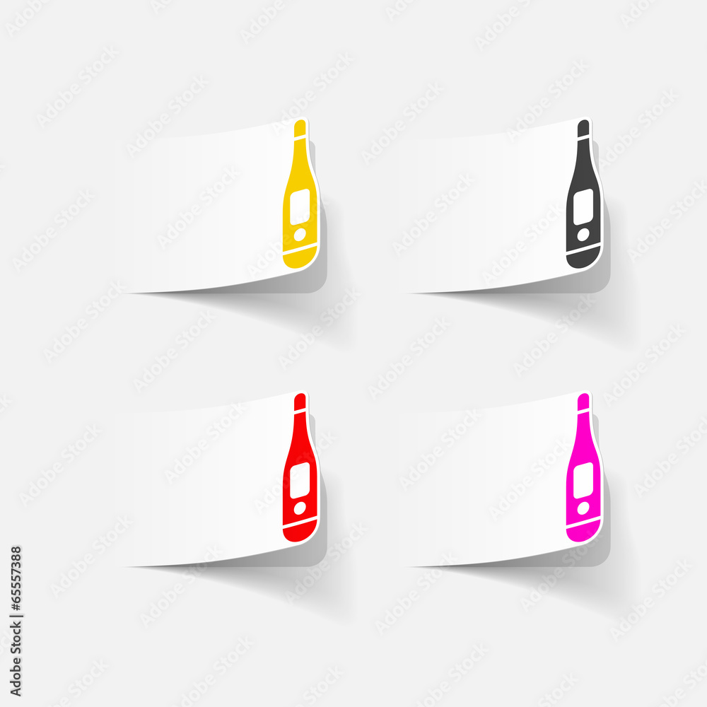 realistic design element: thermometer, medical realistic design element: thermometer, medical
