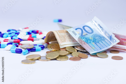 Money and pills