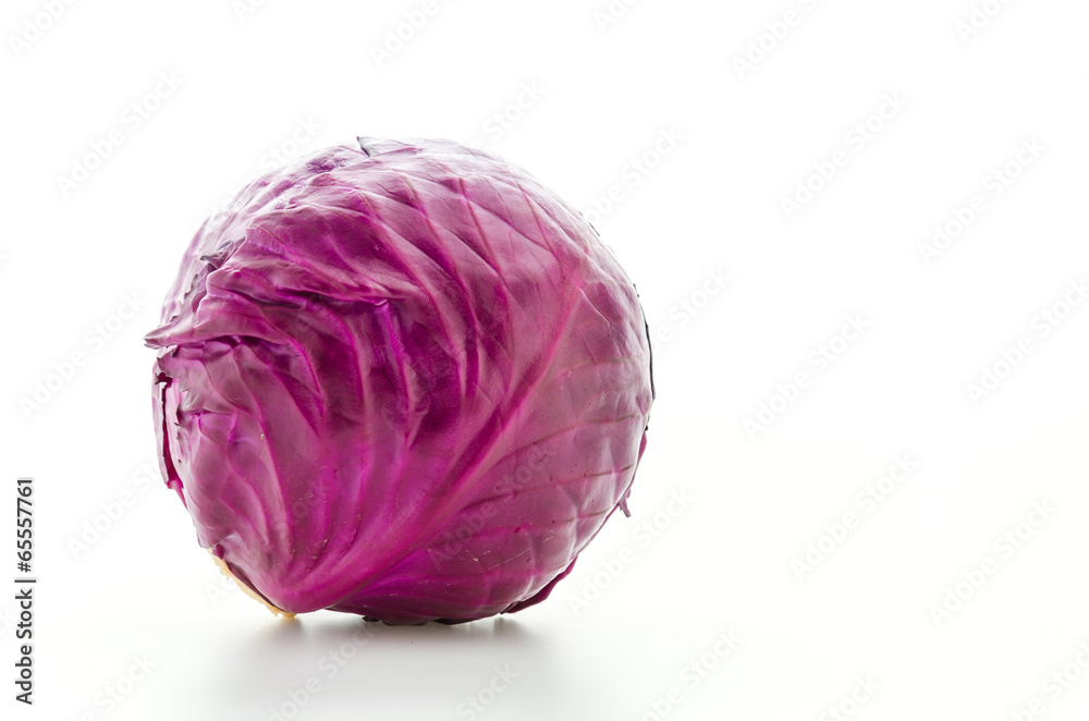 Cabbage isolated on white Cabbage isolated on white