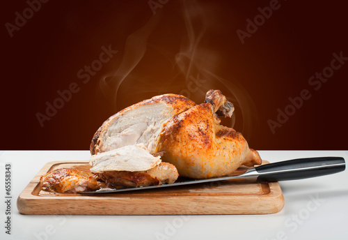 Wallpaper Mural roasted chicken Torontodigital.ca