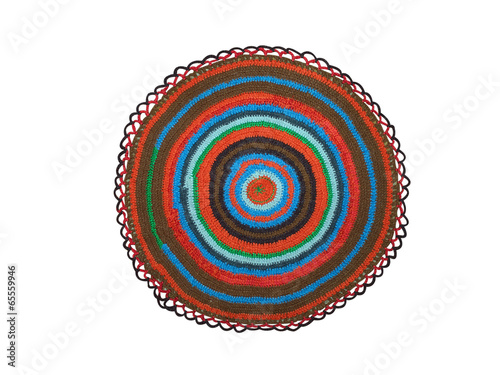 knitted mat