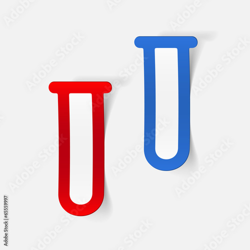 realistic design element: tube