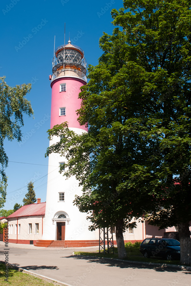 Lighthouse is Baltiysk, Russia