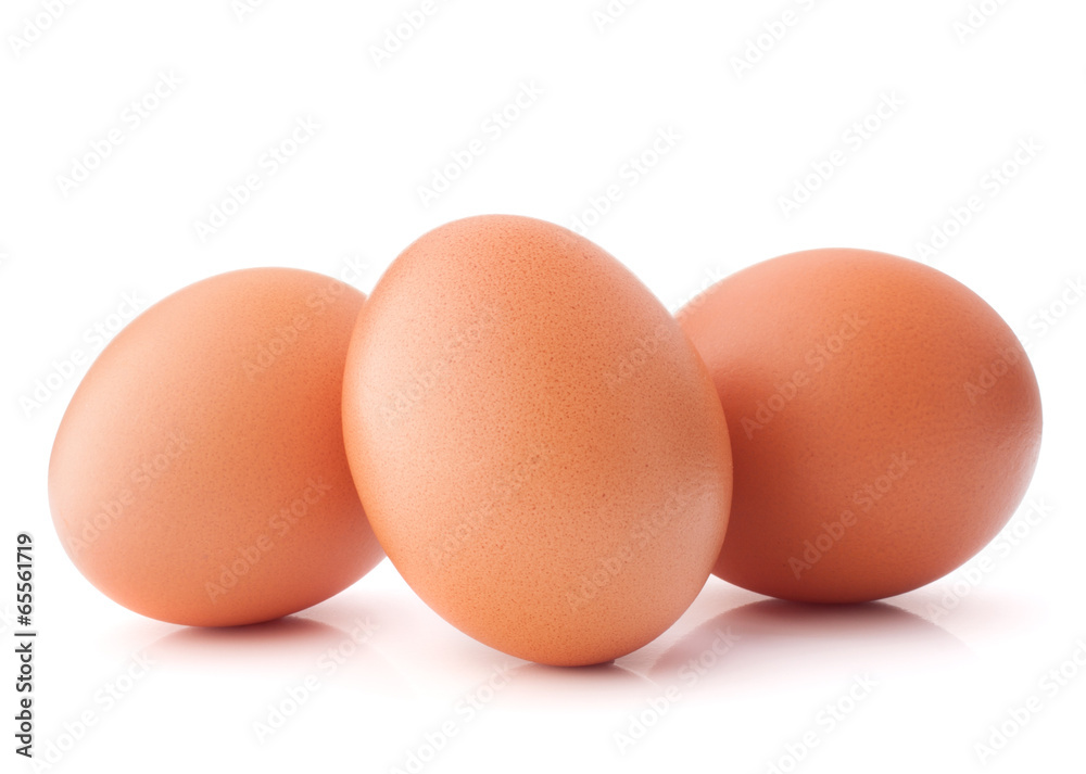 Egg isolated on white background cutout Egg isolated on white background cutout