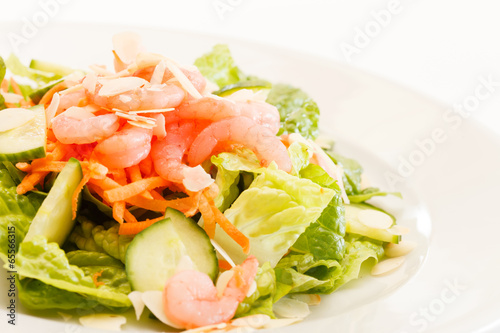 salad with shrimps