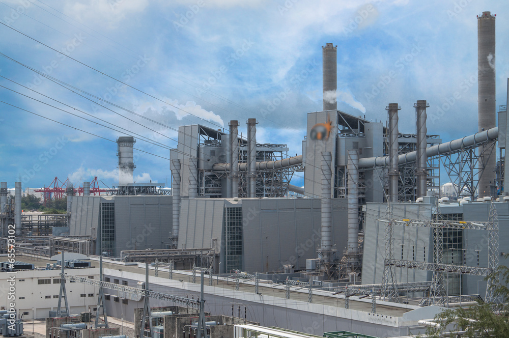 coal power station and cement plant coal power station and cement plant