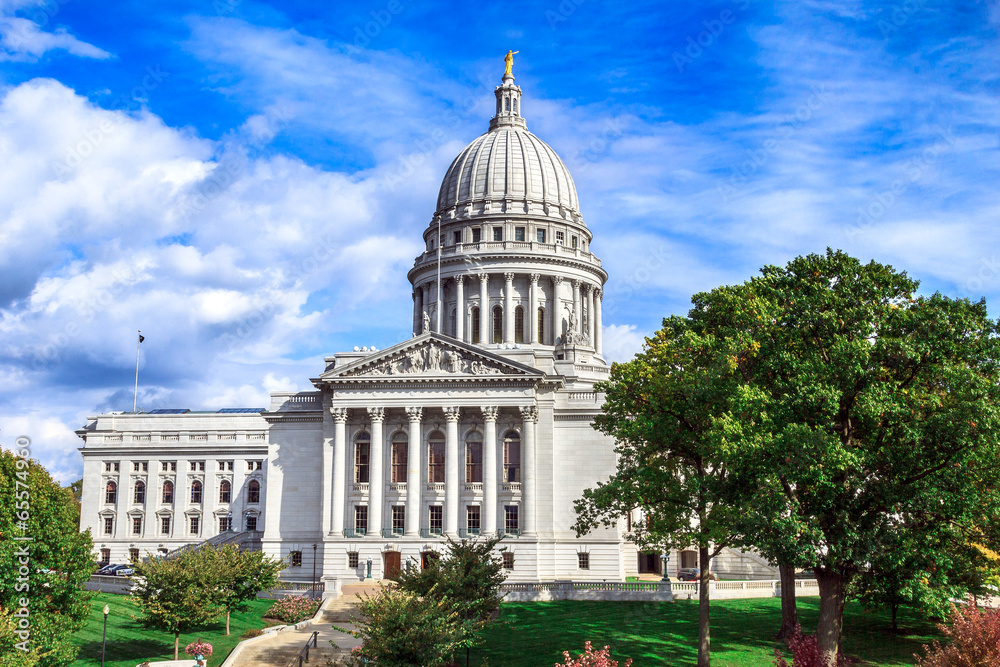 State Capitol of Wisconsin in Madison