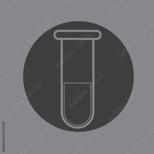 Chemical glass vector