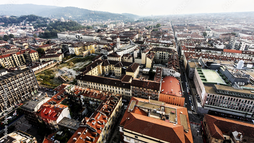 Turin cityscape - Italy