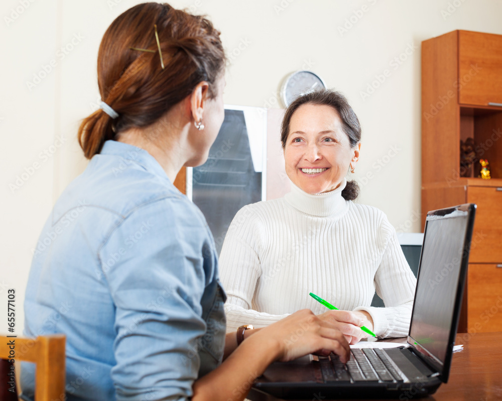 © JackF - Senior woman answer questions of social worker © JackF - Senior woman answer questions of social worker