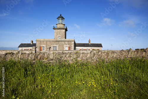 Lighthouse at Barneville-Carteret, Normandy