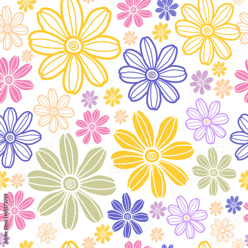 Floral seamless pattern