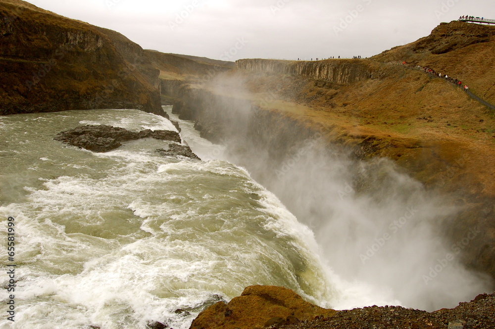 Fototapeta premium Gulfôss, Islande