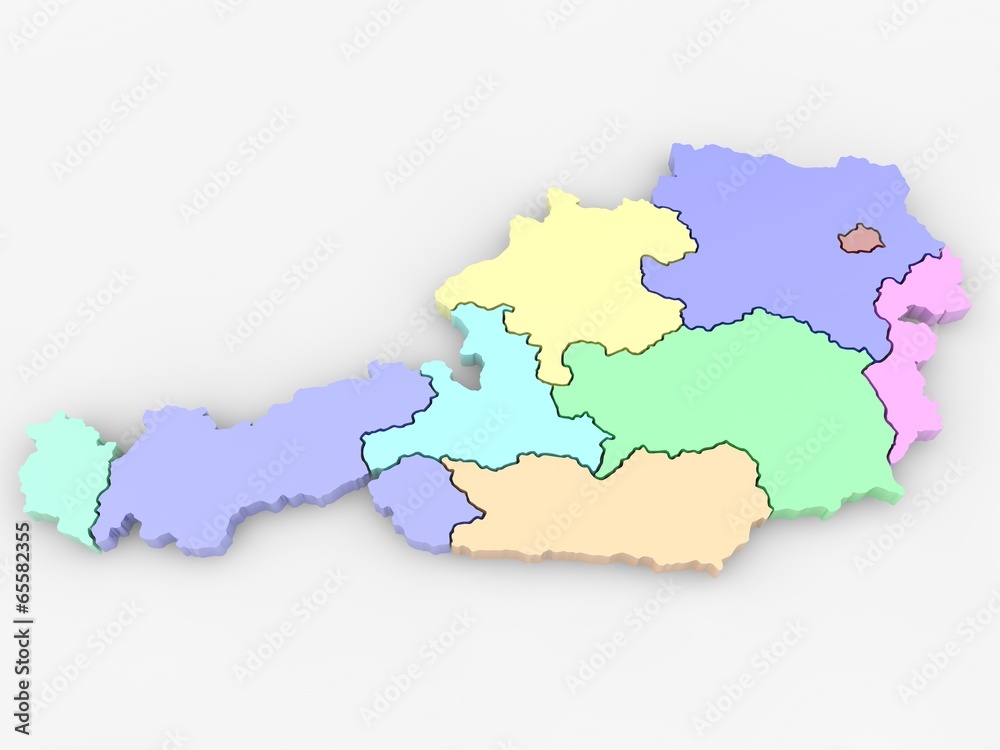 Obraz premium Bundesländer Österreich
