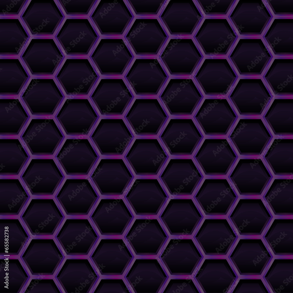 Create dark violet honeycomb background texture Create dark violet honeycomb background texture