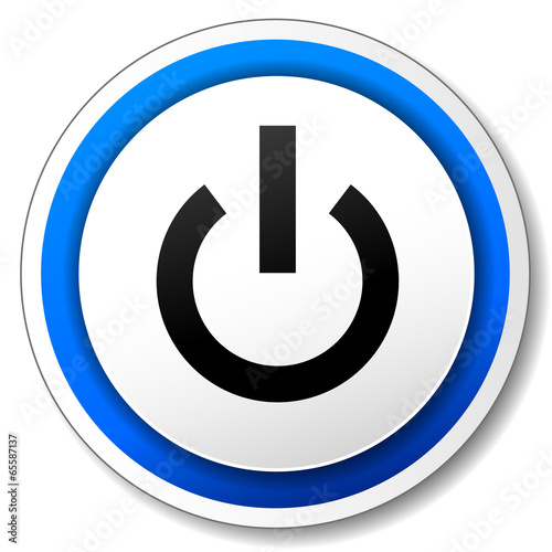 Vector power icon