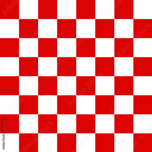 Red and White Checkered Background