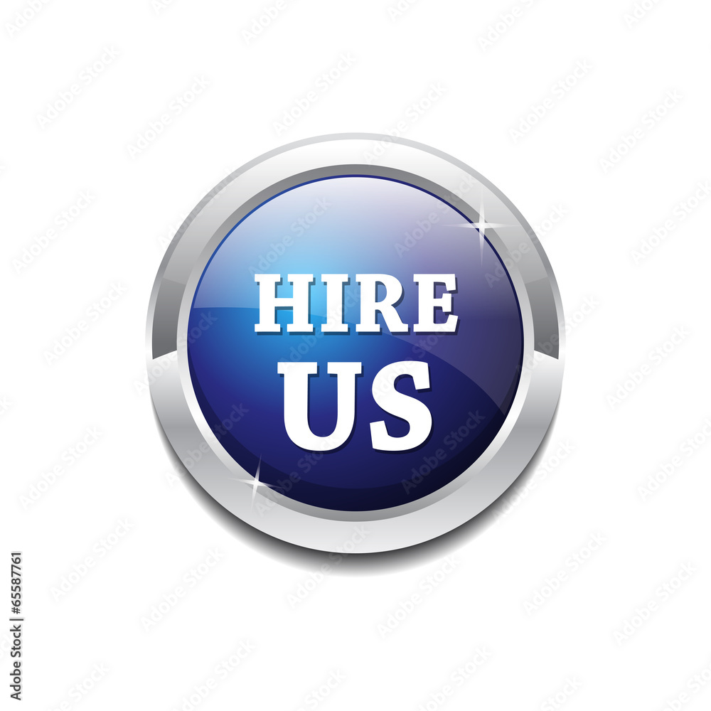 Hire Us Glossy Shiny Circular Vector Button Hire Us Glossy Shiny Circular Vector Button