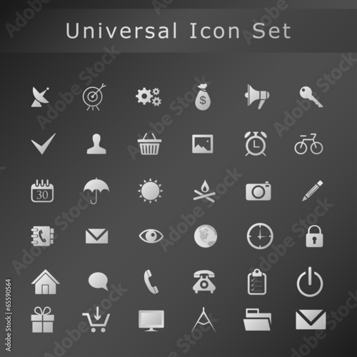 Universal icon set
