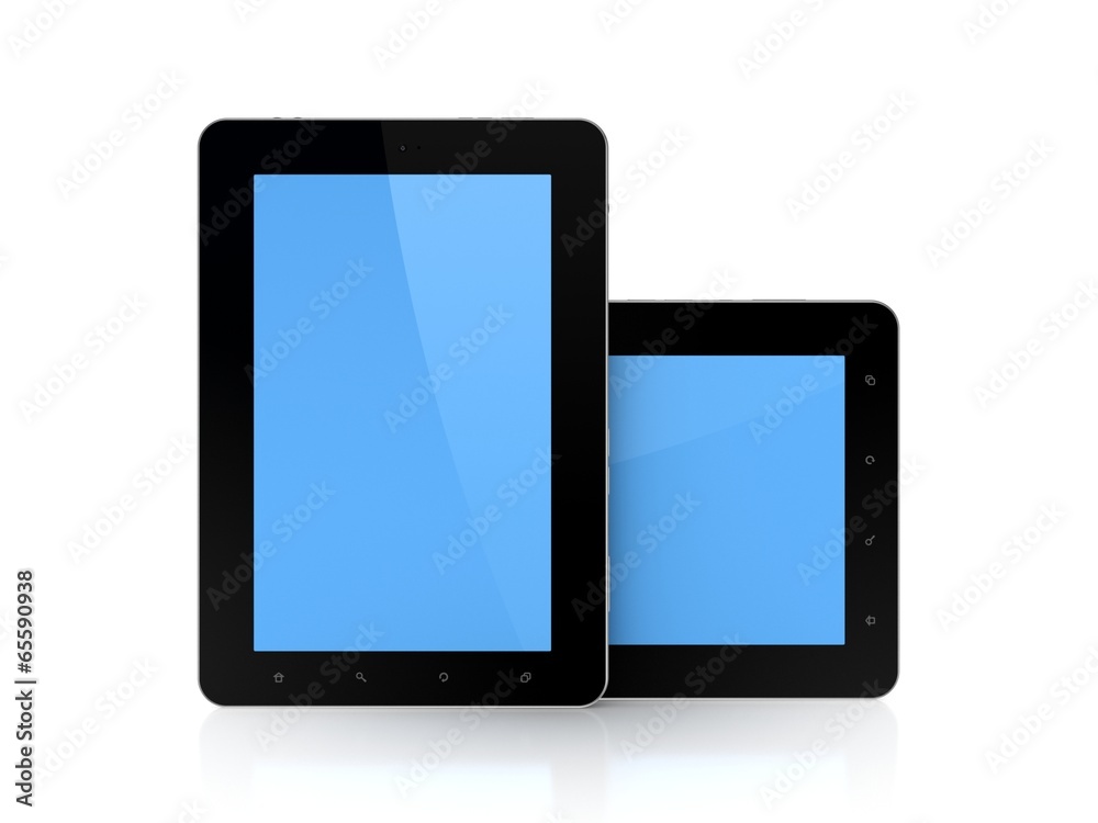 Modern tablet PC. Modern tablet PC.