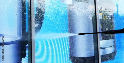 show-window washing