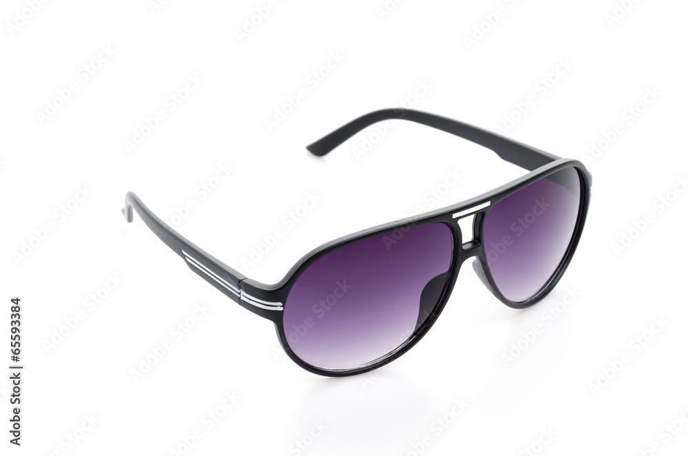 Sunglasses isolated white background